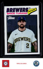 2026 Topps Heritage #325 Brice Turang