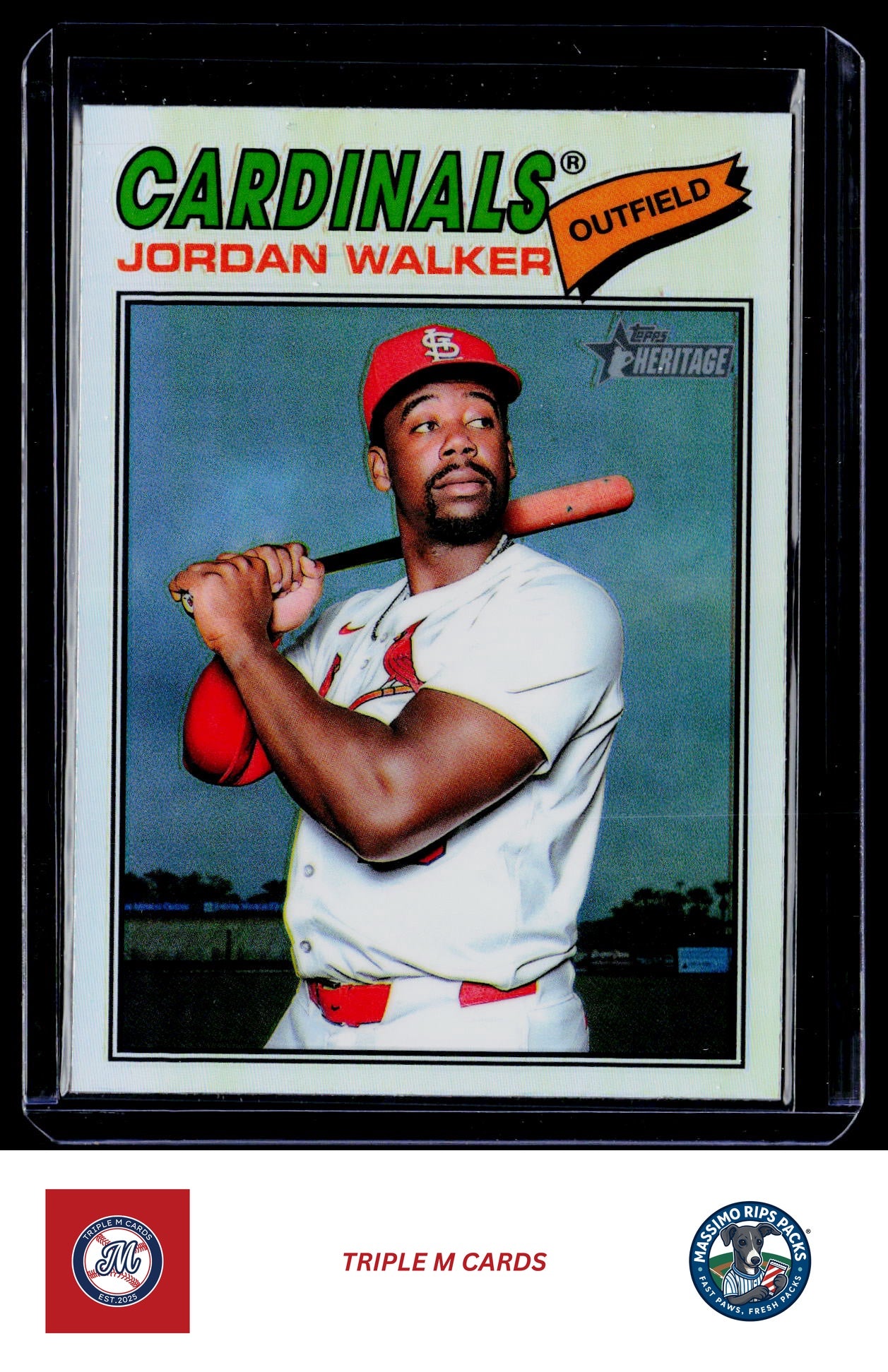 2026 Topps Heritage #399 Jordan Walker