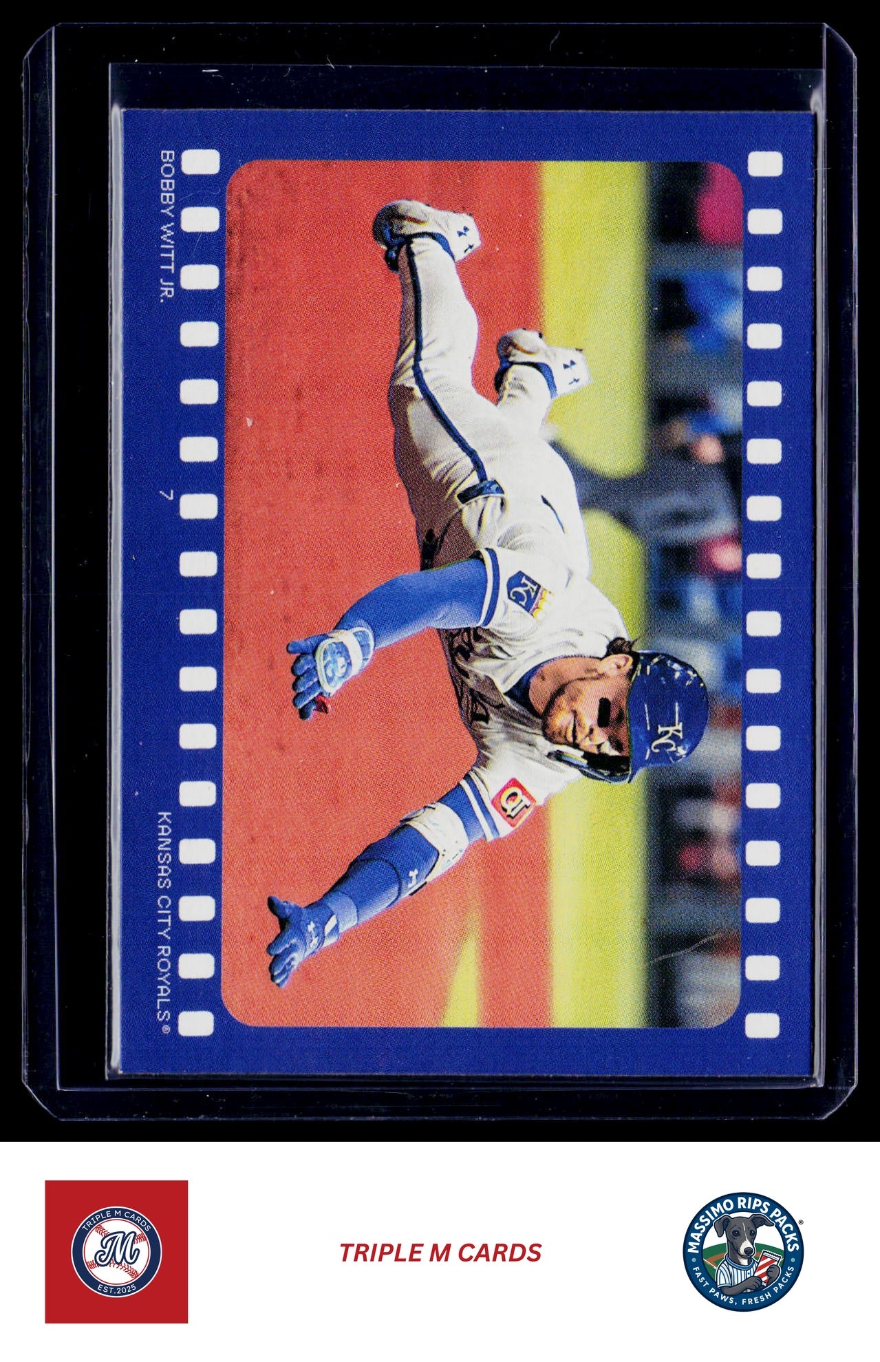 2026 Topps Heritage #RA-BW Bobby Witt Jr Ready, and Action!
