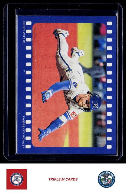 2026 Topps Heritage #RA-BW Bobby Witt Jr Ready, and Action!