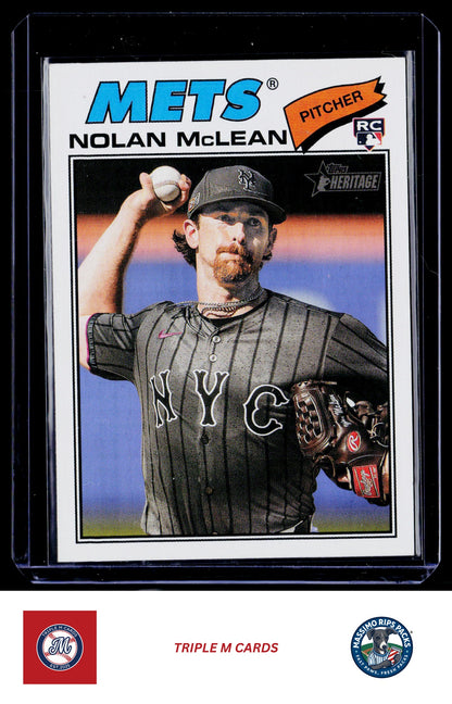 2026 Topps Heritage #150 Nolan McLean