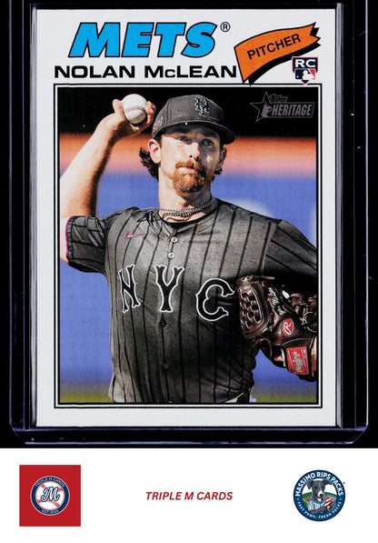 2026 Topps Heritage #150 Nolan McLean