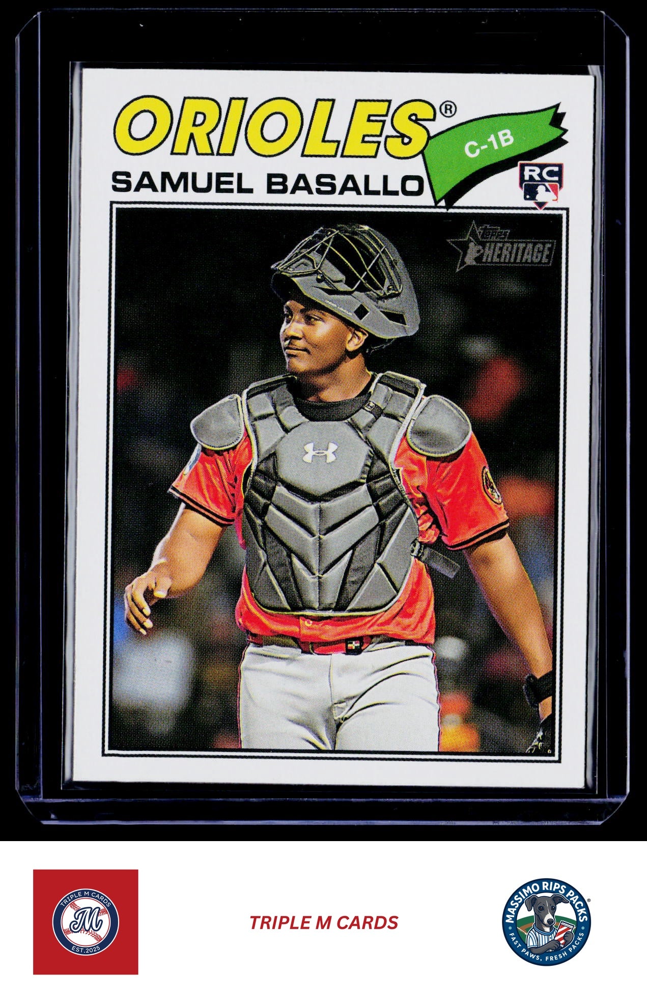 2026 Topps Heritage #175 Samuel Basallo