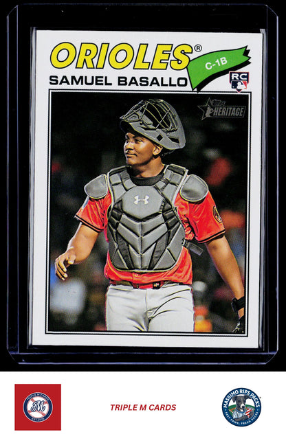 2026 Topps Heritage #175 Samuel Basallo