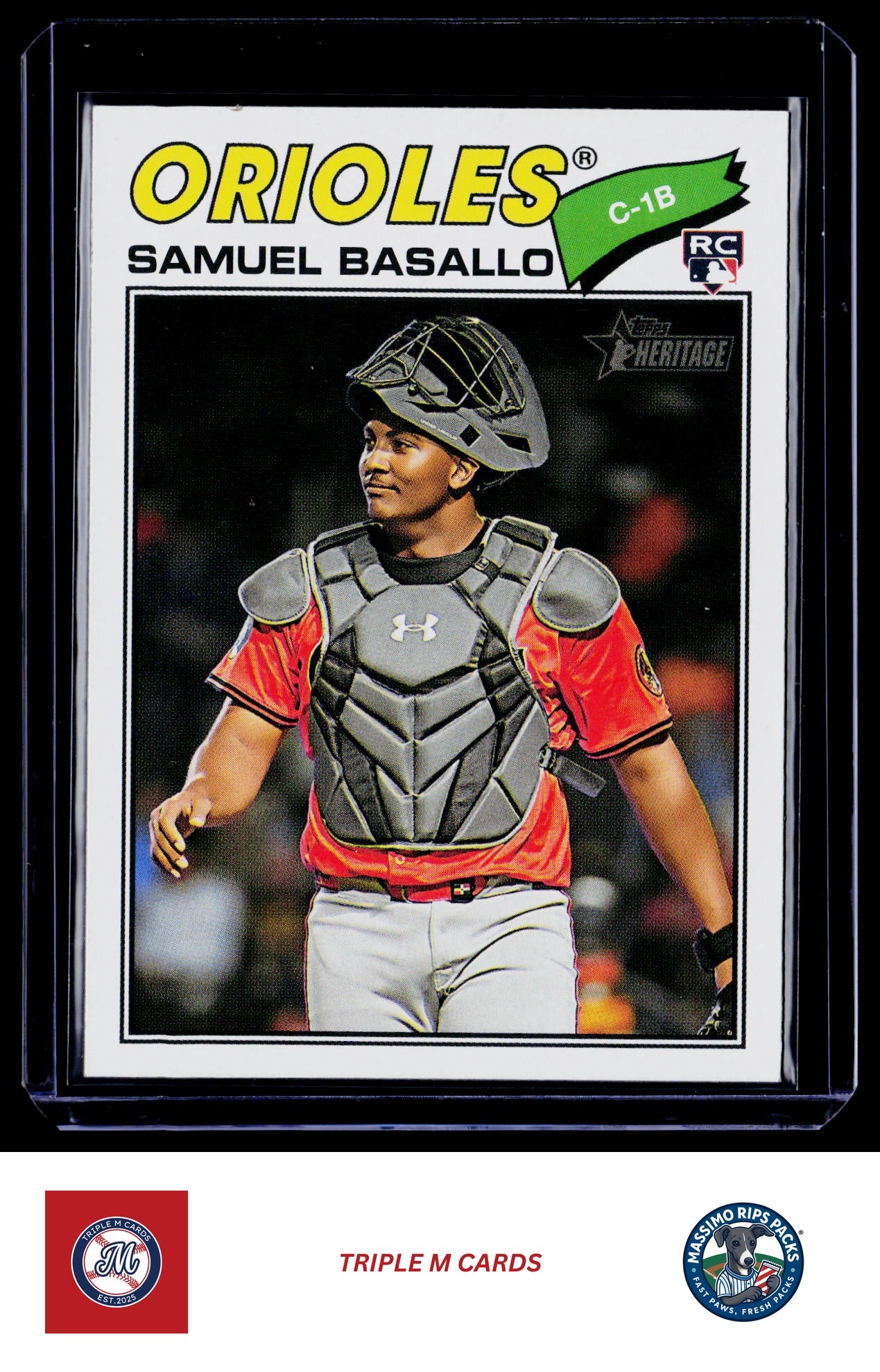 2026 Topps Heritage #175 Samuel Basallo