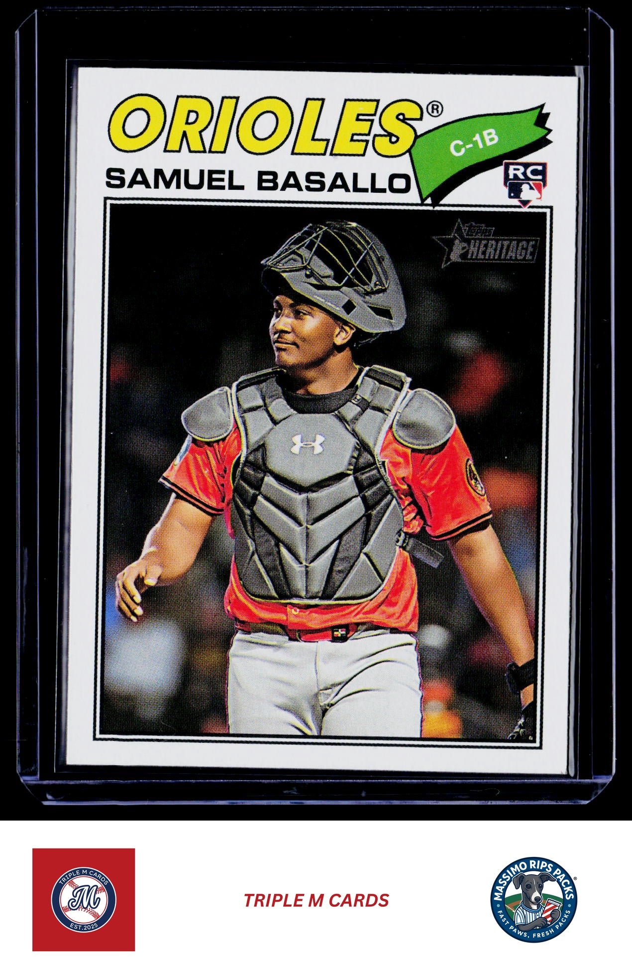 2026 Topps Heritage #175 Samuel Basallo