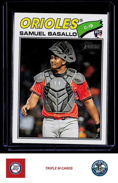 2026 Topps Heritage #175 Samuel Basallo