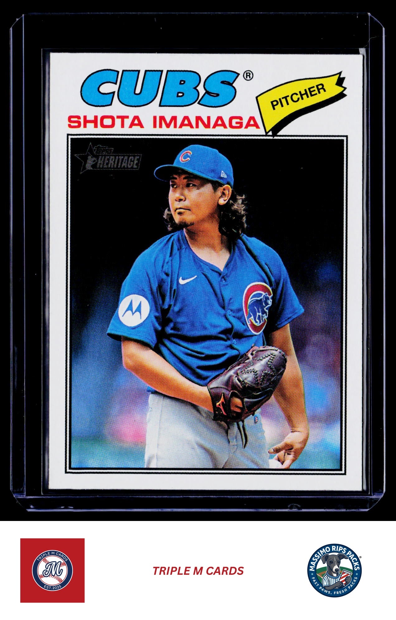 2026 Topps Heritage #202 Shota Imanaga