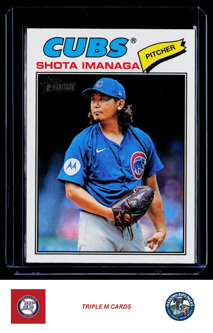 2026 Topps Heritage #202 Shota Imanaga