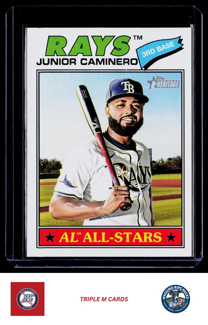 2026 Topps Heritage #380 Junior Caminero