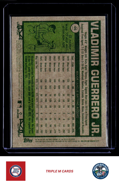 2026 Topps Heritage #46 Vladimir Guerrero Jr.