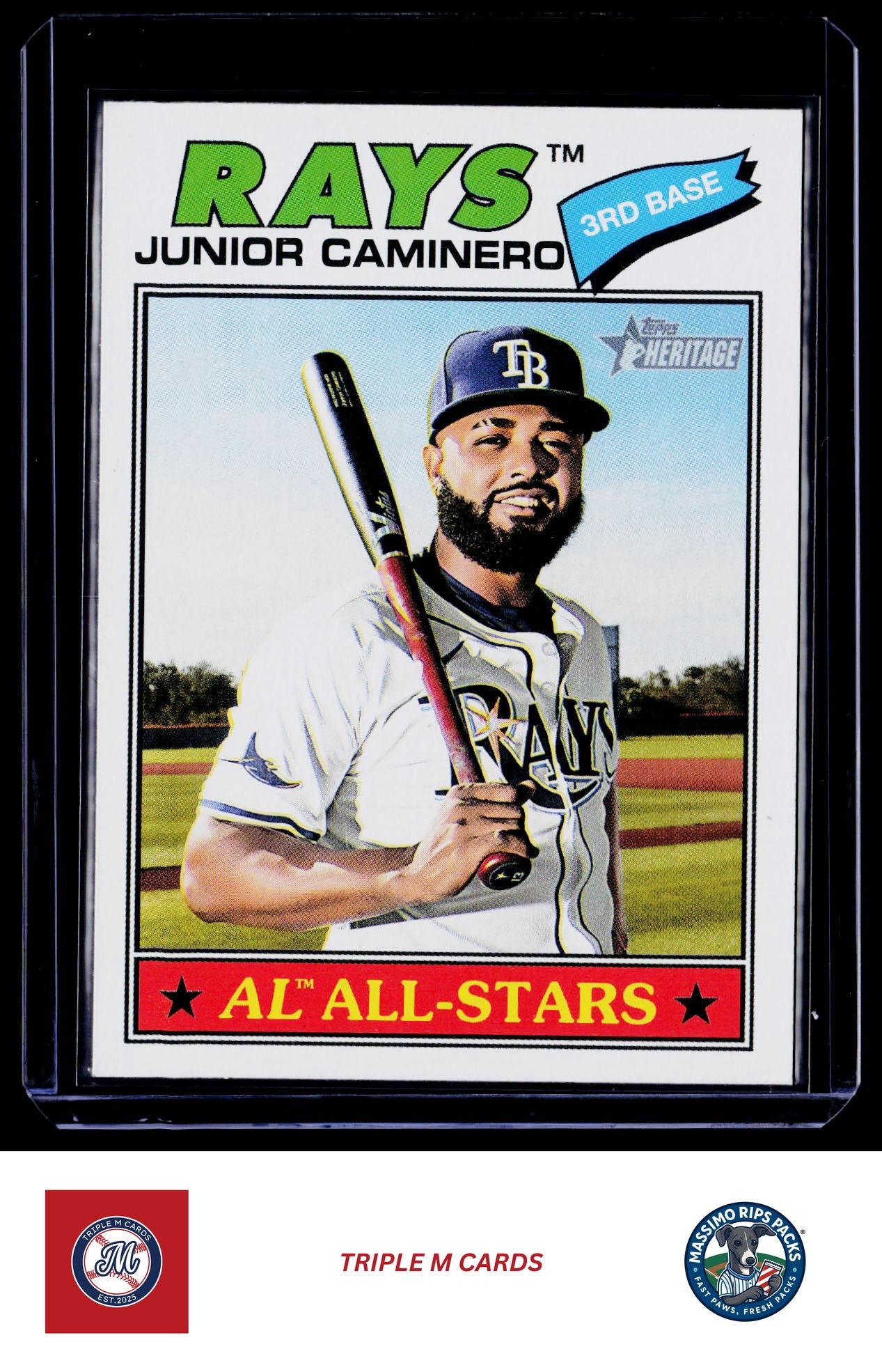 2026 Topps Heritage #380 Junior Caminero