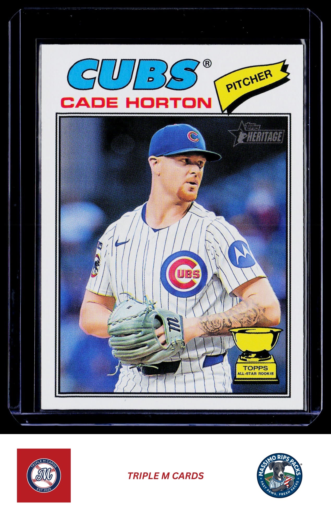 2026 Topps Heritage #396 Cade Horton