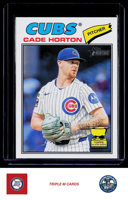 2026 Topps Heritage #396 Cade Horton