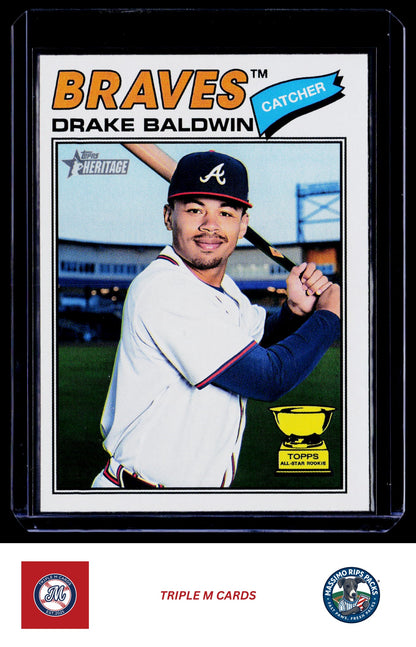 2026 Topps Heritage #209 Drake Baldwin