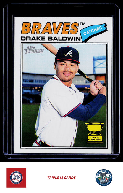 2026 Topps Heritage #209 Drake Baldwin