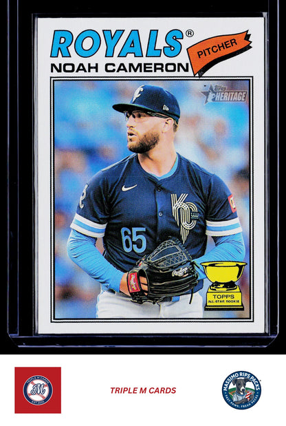 2026 Topps Heritage #78 Noah Cameron