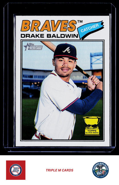 2026 Topps Heritage #209 Drake Baldwin