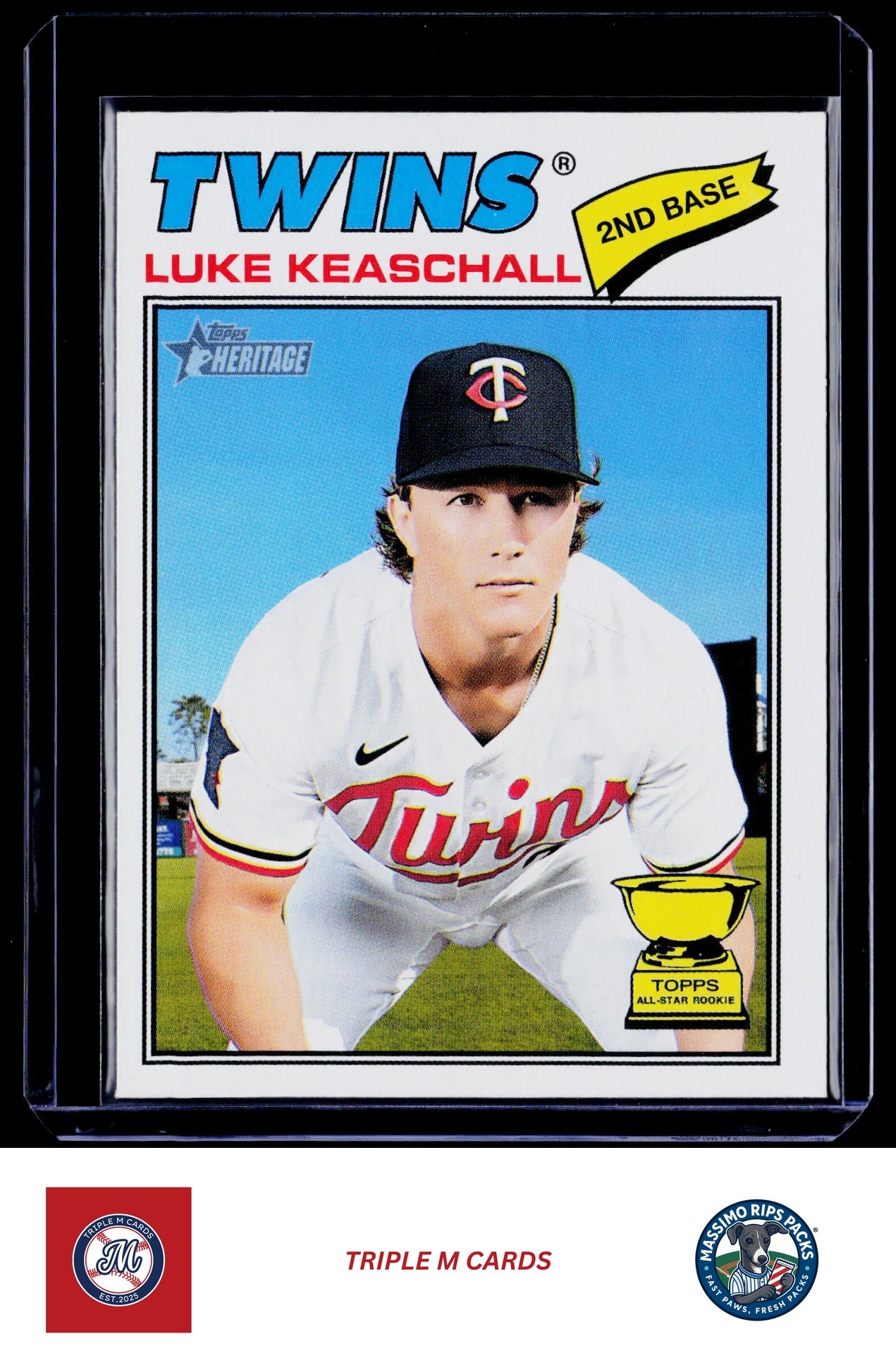 2026 Topps Heritage #116 Luke Keaschall