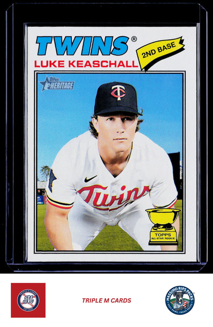 2026 Topps Heritage #116 Luke Keaschall