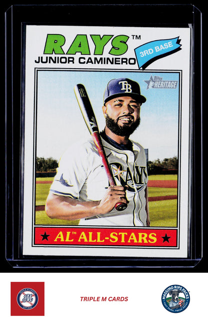 2026 Topps Heritage #380 Junior Caminero