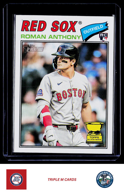 2026 Topps Heritage #86 Roman Anthony