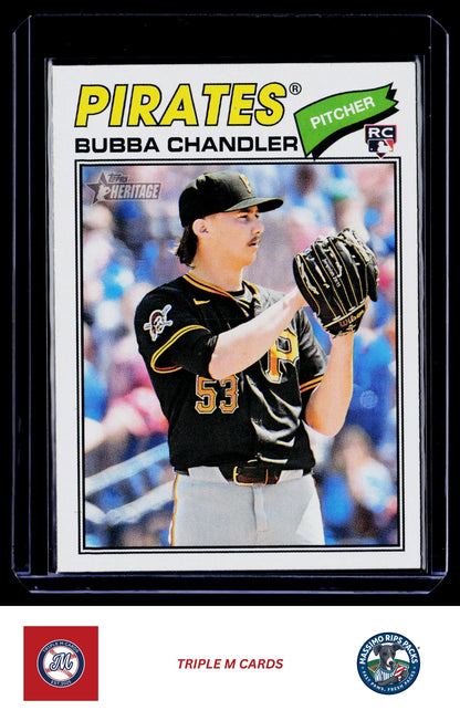 2026 Topps Heritage #265 Bubba Chandler