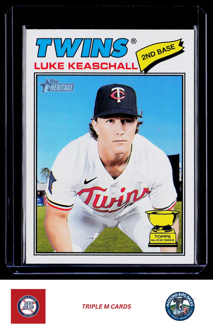 2026 Topps Heritage #116 Luke Keaschall