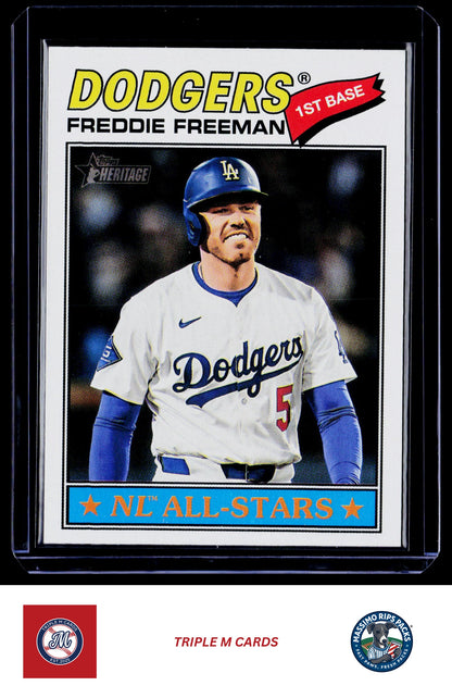 2026 Topps Heritage #350 Freddie Freeman
