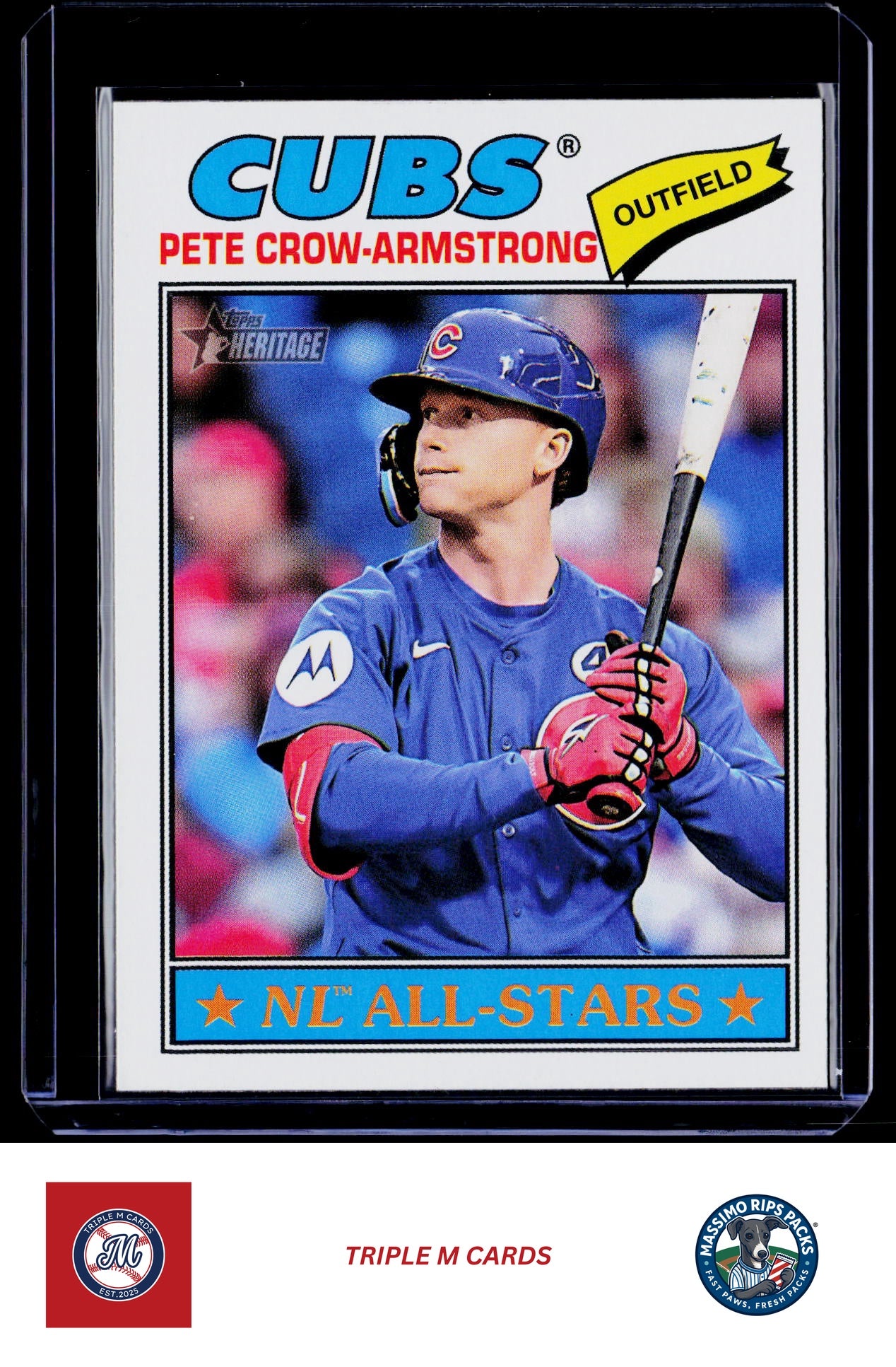 2026 Topps Heritage #261 Pete Crow-Armstrong