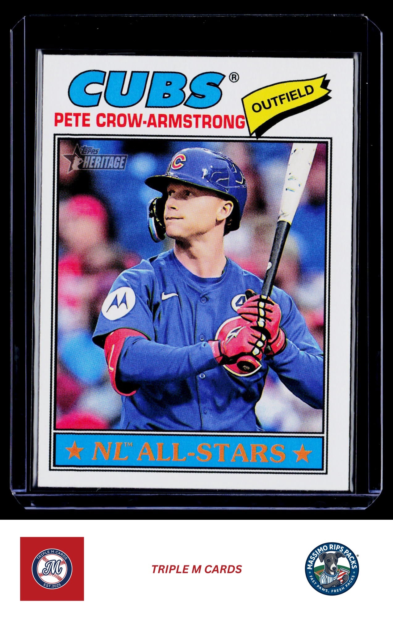2026 Topps Heritage #261 Pete Crow-Armstrong