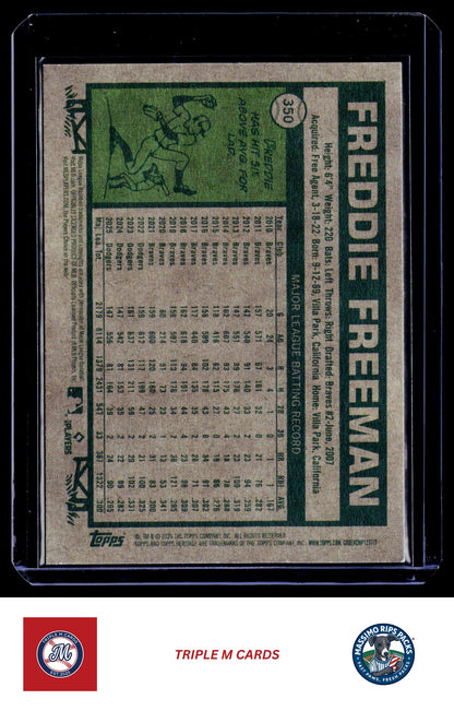 2026 Topps Heritage #350 Freddie Freeman