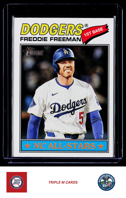2026 Topps Heritage #350 Freddie Freeman