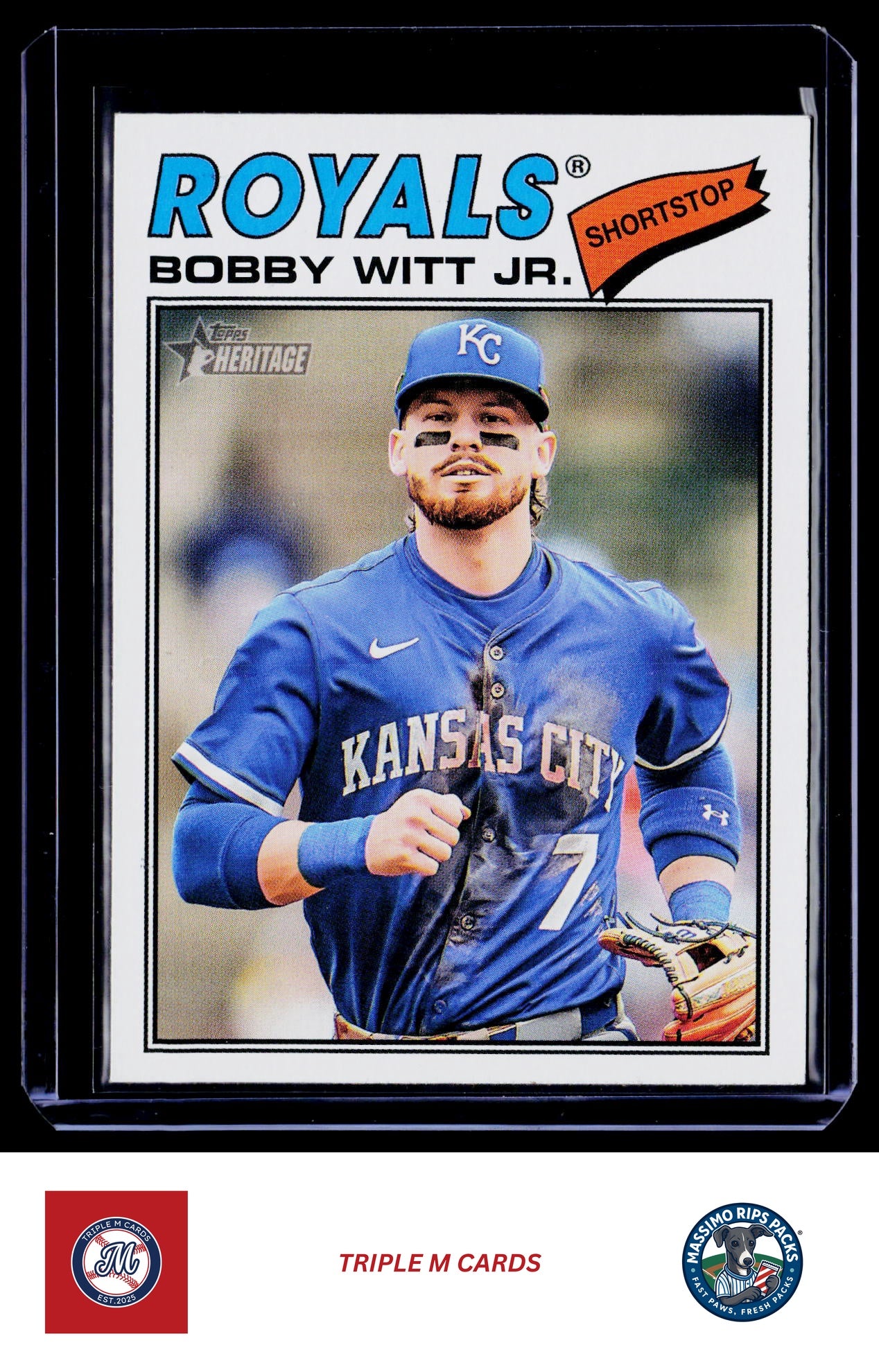 2026 Topps Heritage #160 Bobby Witt Jr.