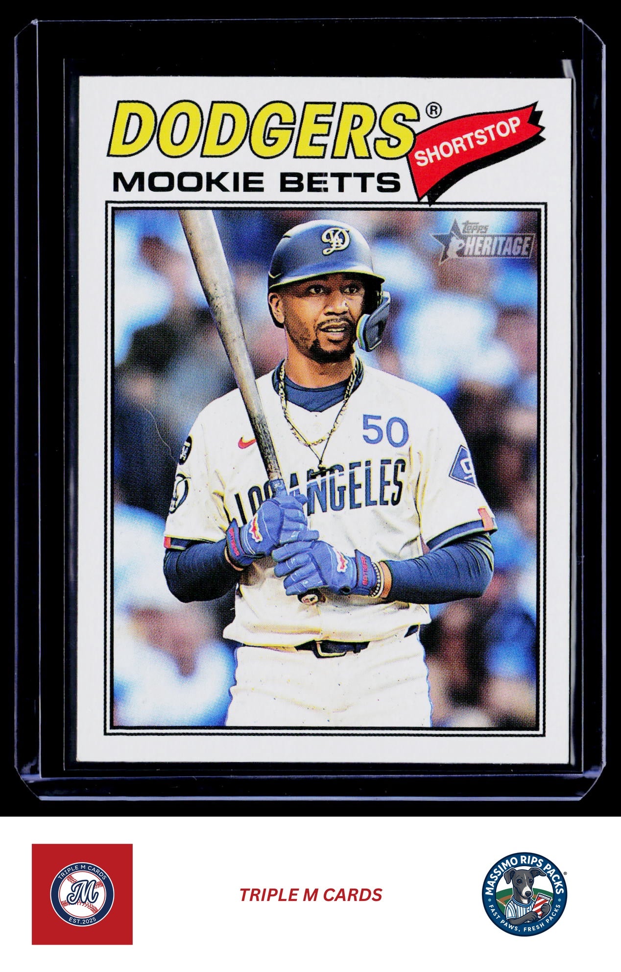 2026 Topps Heritage #12 Mookie Betts