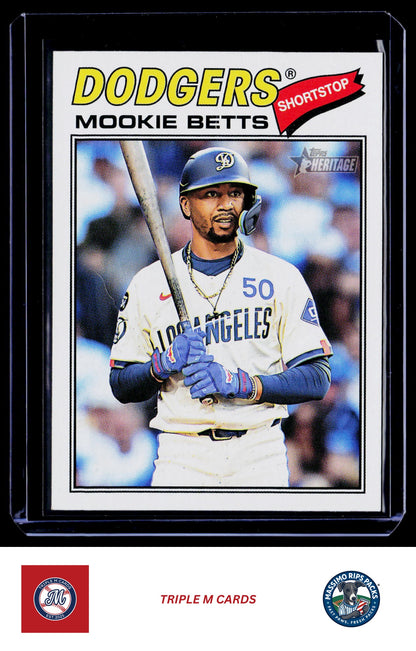 2026 Topps Heritage #12 Mookie Betts