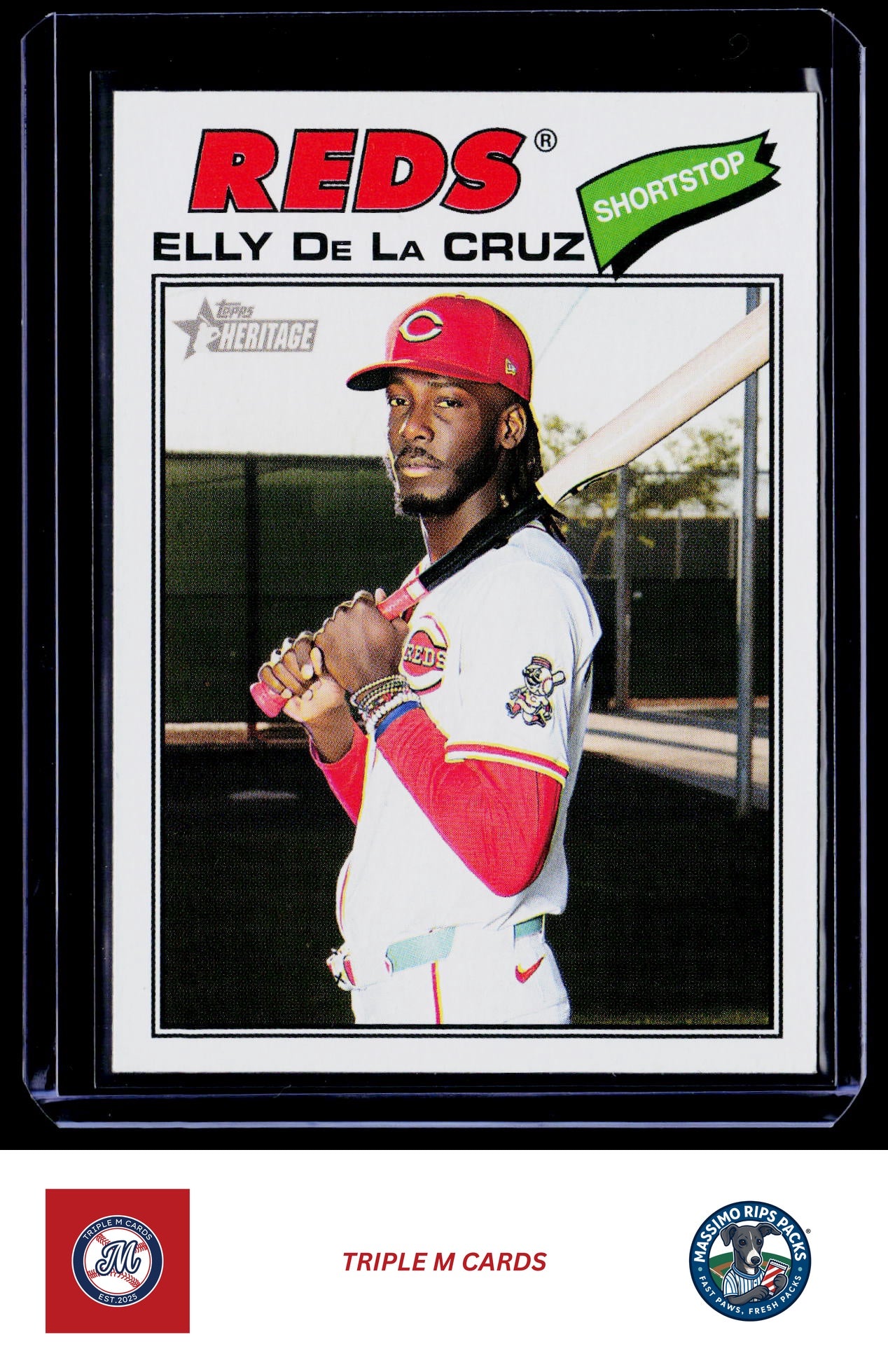 2026 Topps Heritage #70 Elly De La Cruz