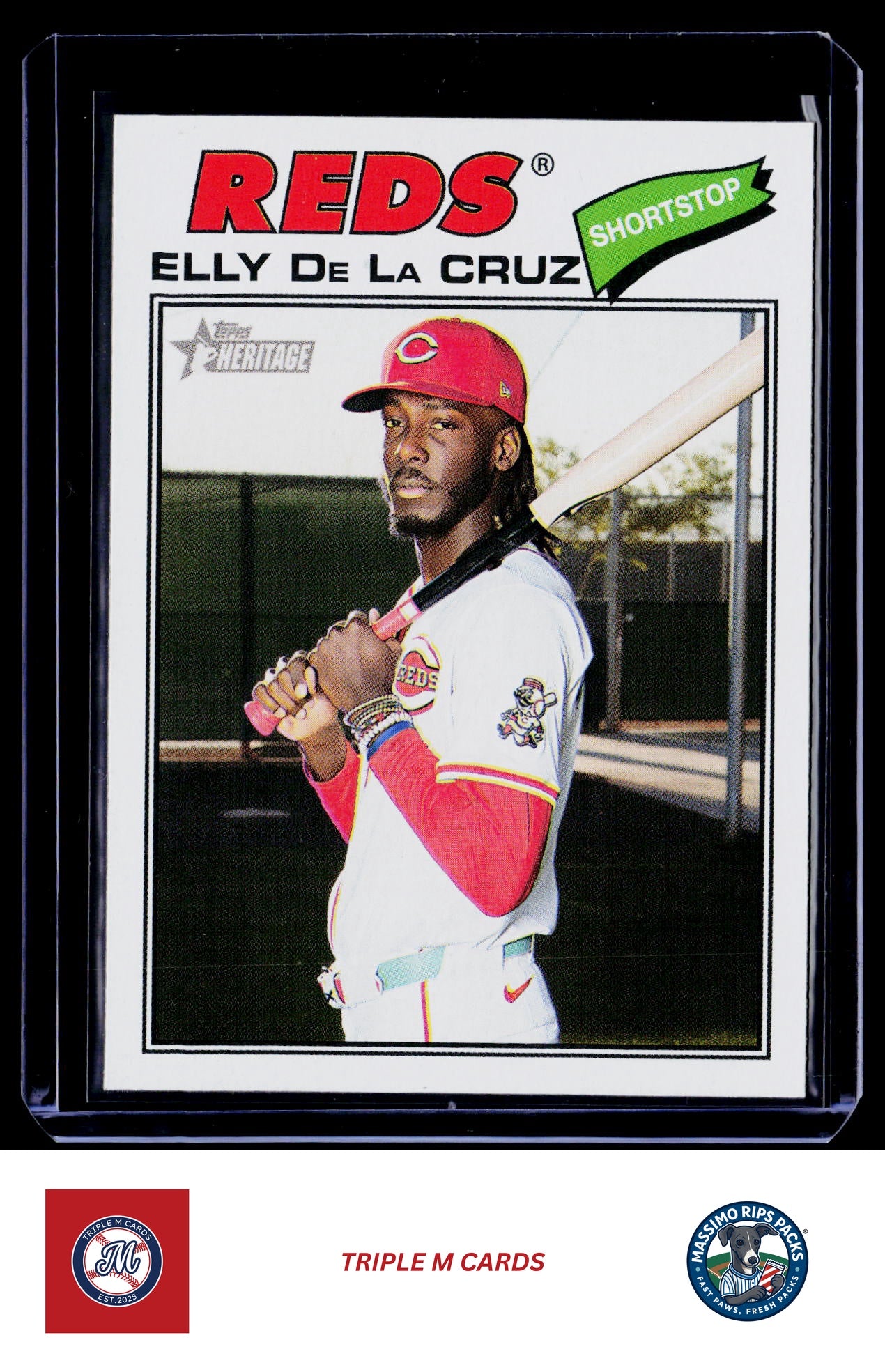 2026 Topps Heritage #70 Elly De La Cruz