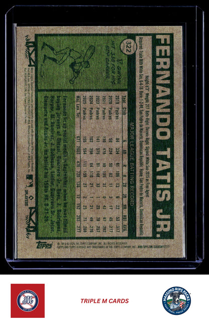 2026 Topps Heritage #322 Fernando Tatis Jr.