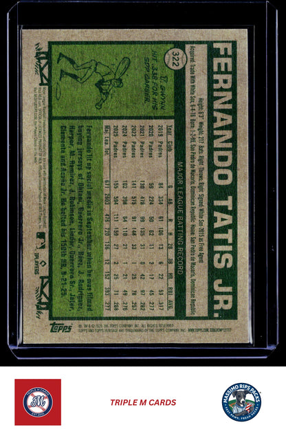 2026 Topps Heritage #322 Fernando Tatis Jr.