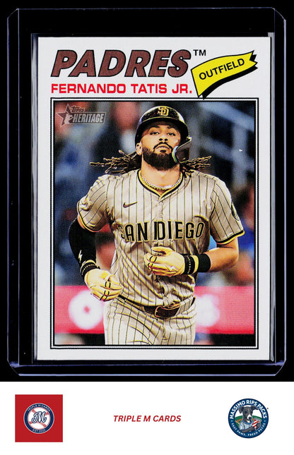 2026 Topps Heritage #322 Fernando Tatis Jr.