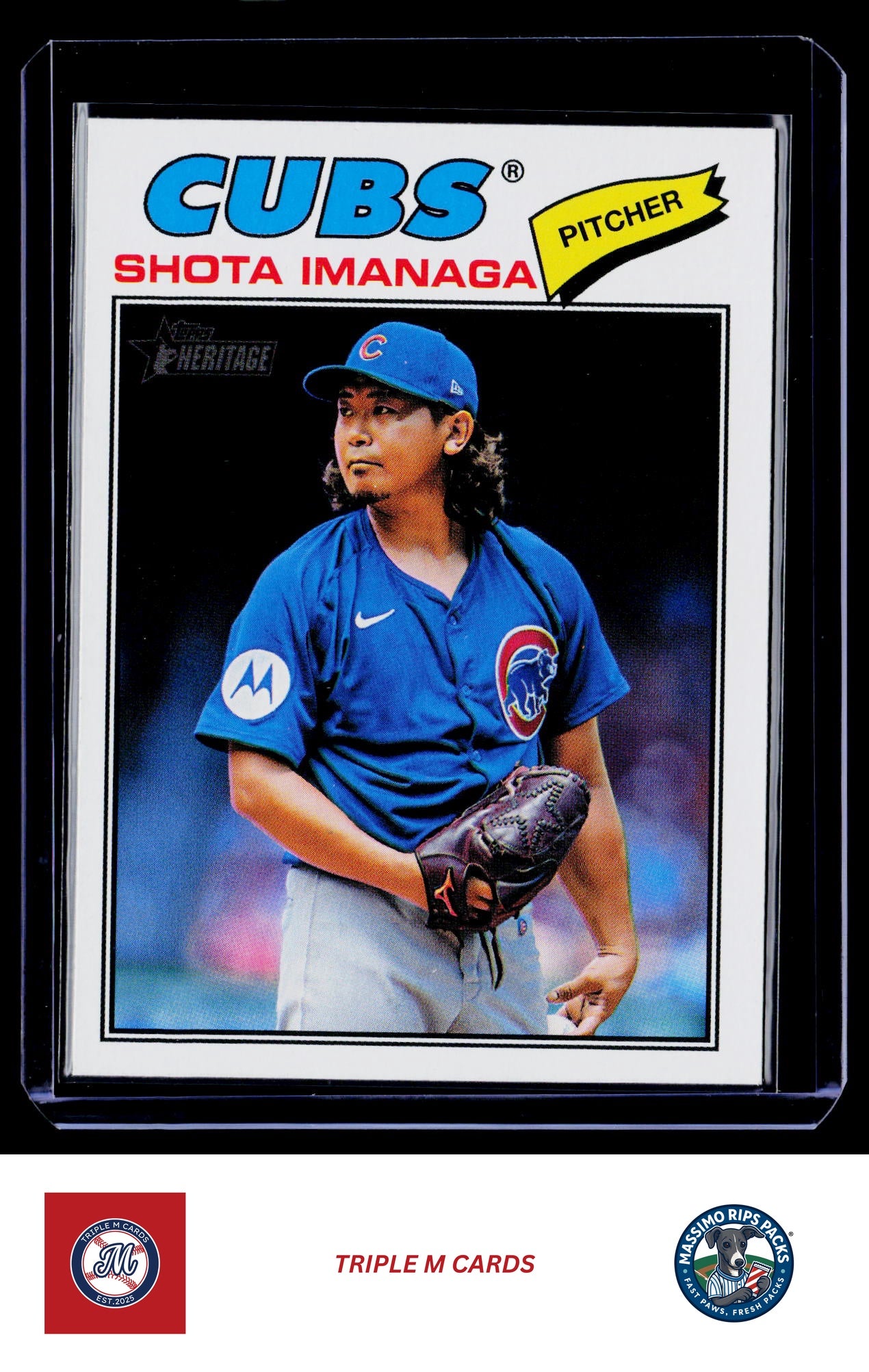 2026 Topps Heritage #202 Shota Imanaga