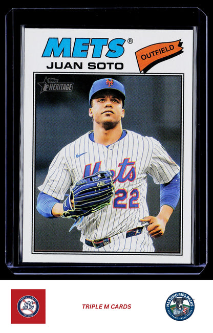 2026 Topps Heritage #306 Juan Soto