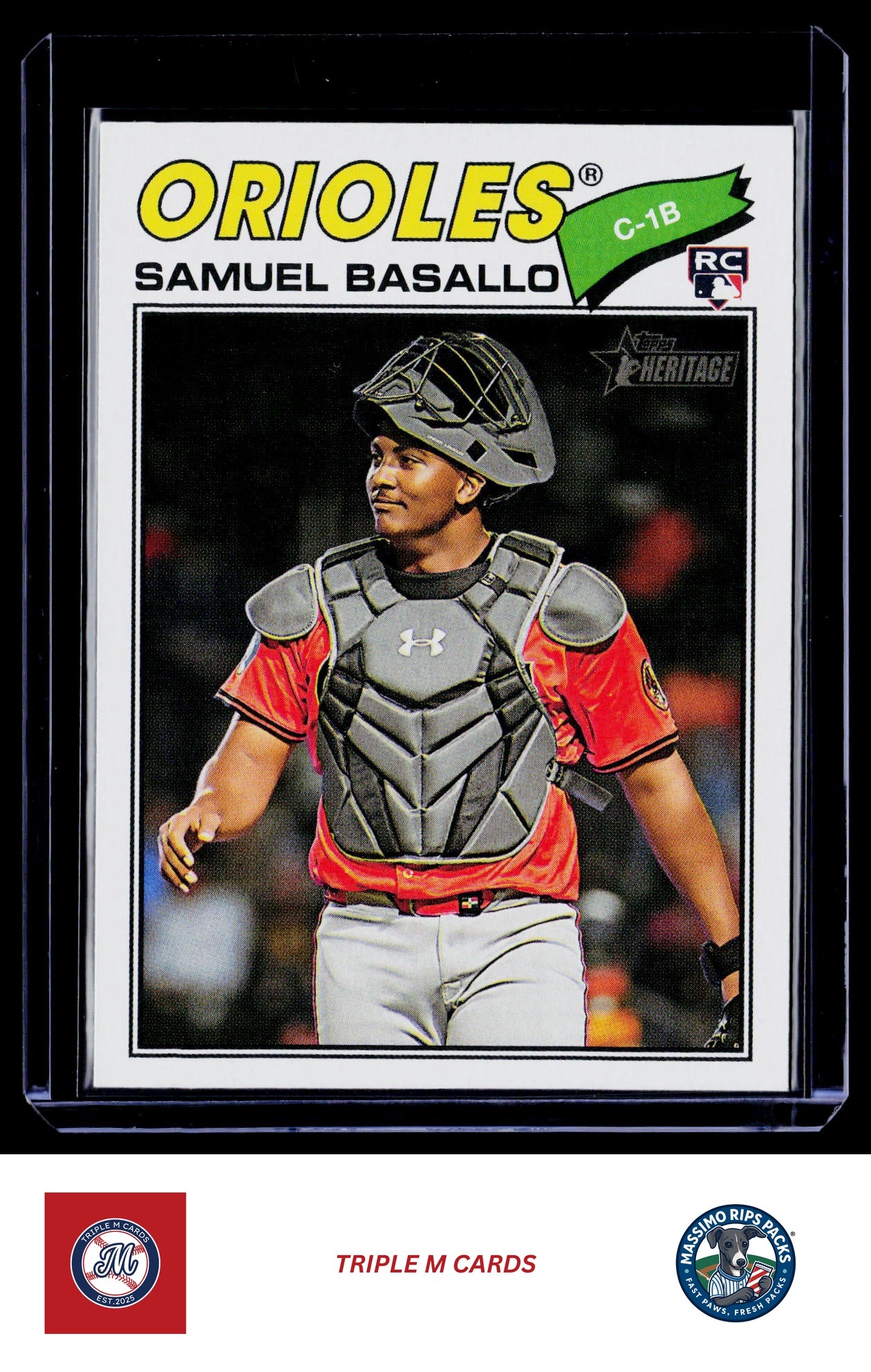 2026 Topps Heritage #175 Samuel Basallo