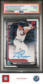 2024 Bowman Draft #CPA-TB Travis Bazzana Chrome Prospect Autographs PSA 9