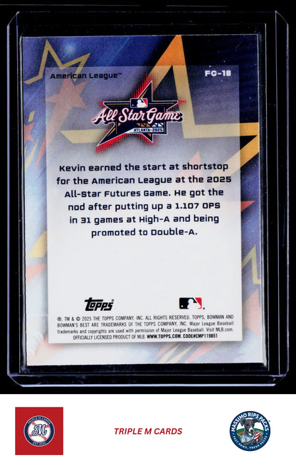 2025 Bowman's Best #FG-18 Kevin McGonigle 2025 MLB All-Star Futures Game
