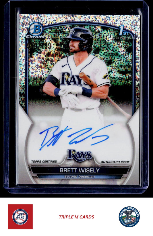 2023 Bowman Chrome #CPA-BW Brett Wisely