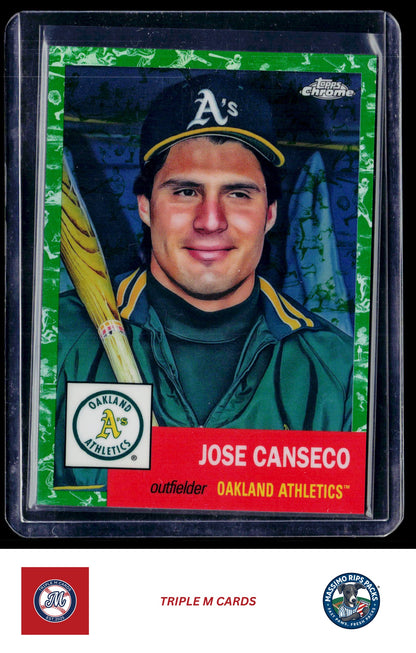 2022 Topps Chrome Platinum Anniversary #416 Jose Canseco