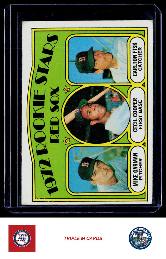 1972 Topps #79 Red Sox 1972 Rookie Stars