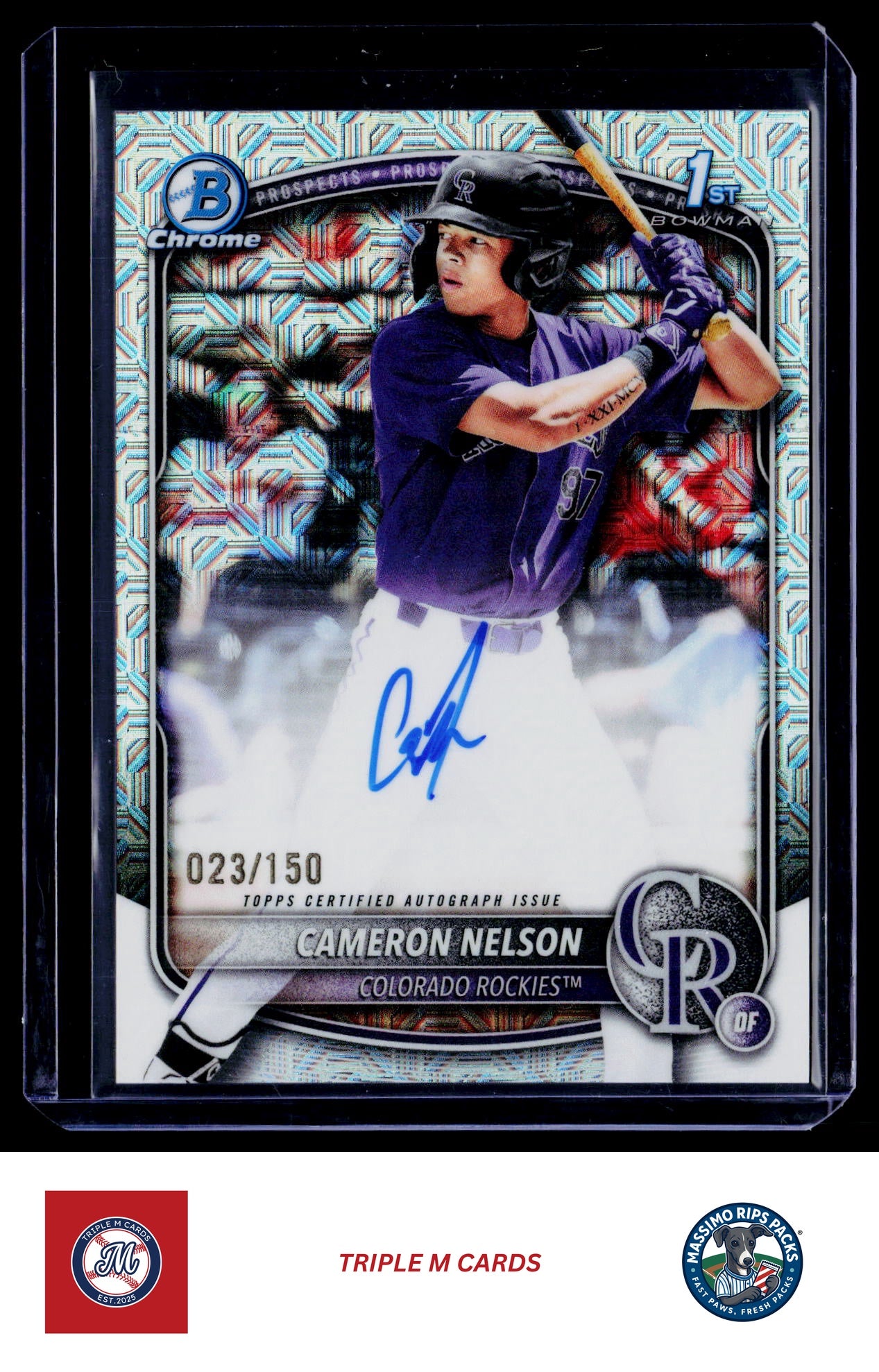 2025 Bowman Draft #CPA-CN Cameron Nelson